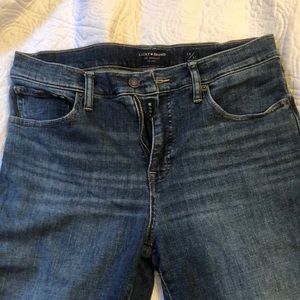 Lucky brand, skinny high waist jeans